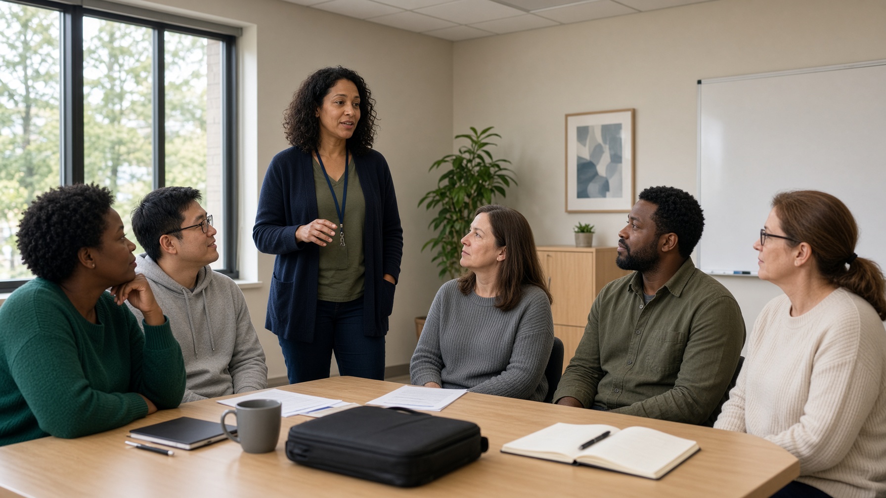 A working learning table — not a keynote.